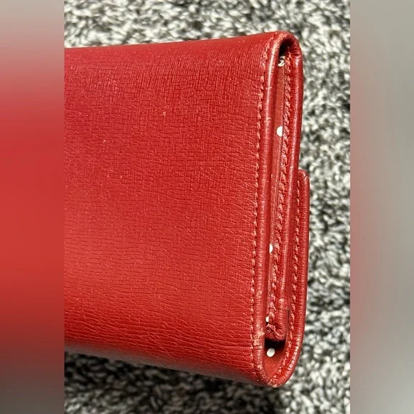Gucci leather continental dark red wallet - Picture 5 of 16